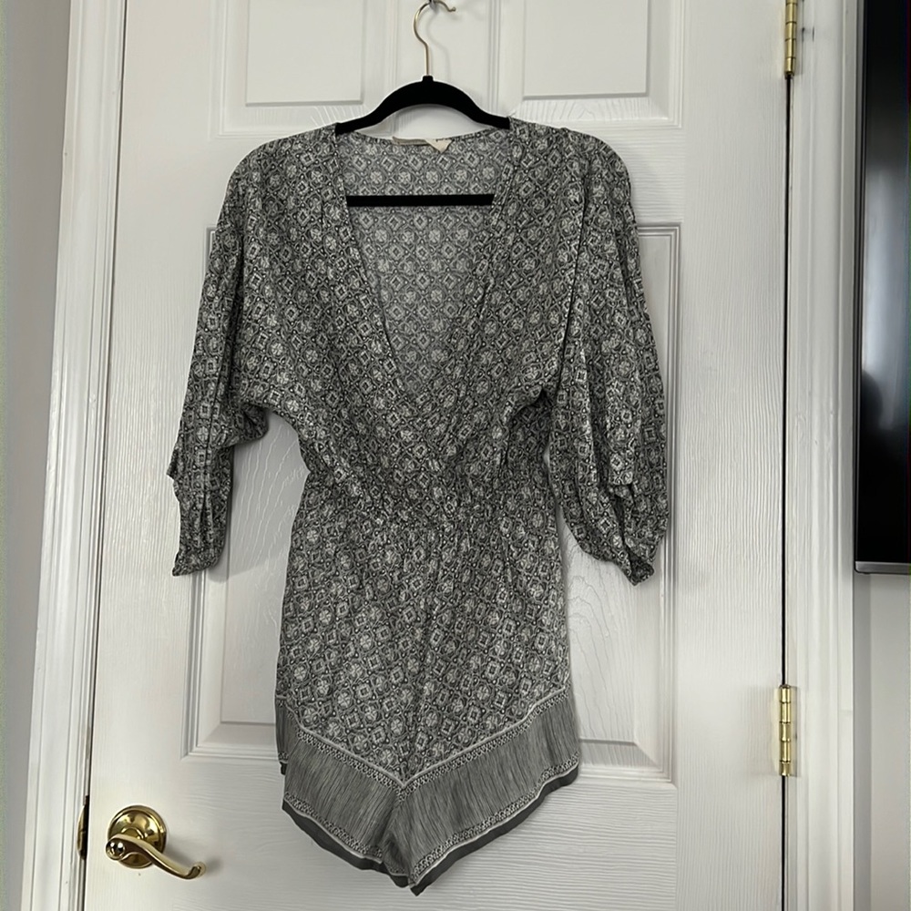 Grey romper